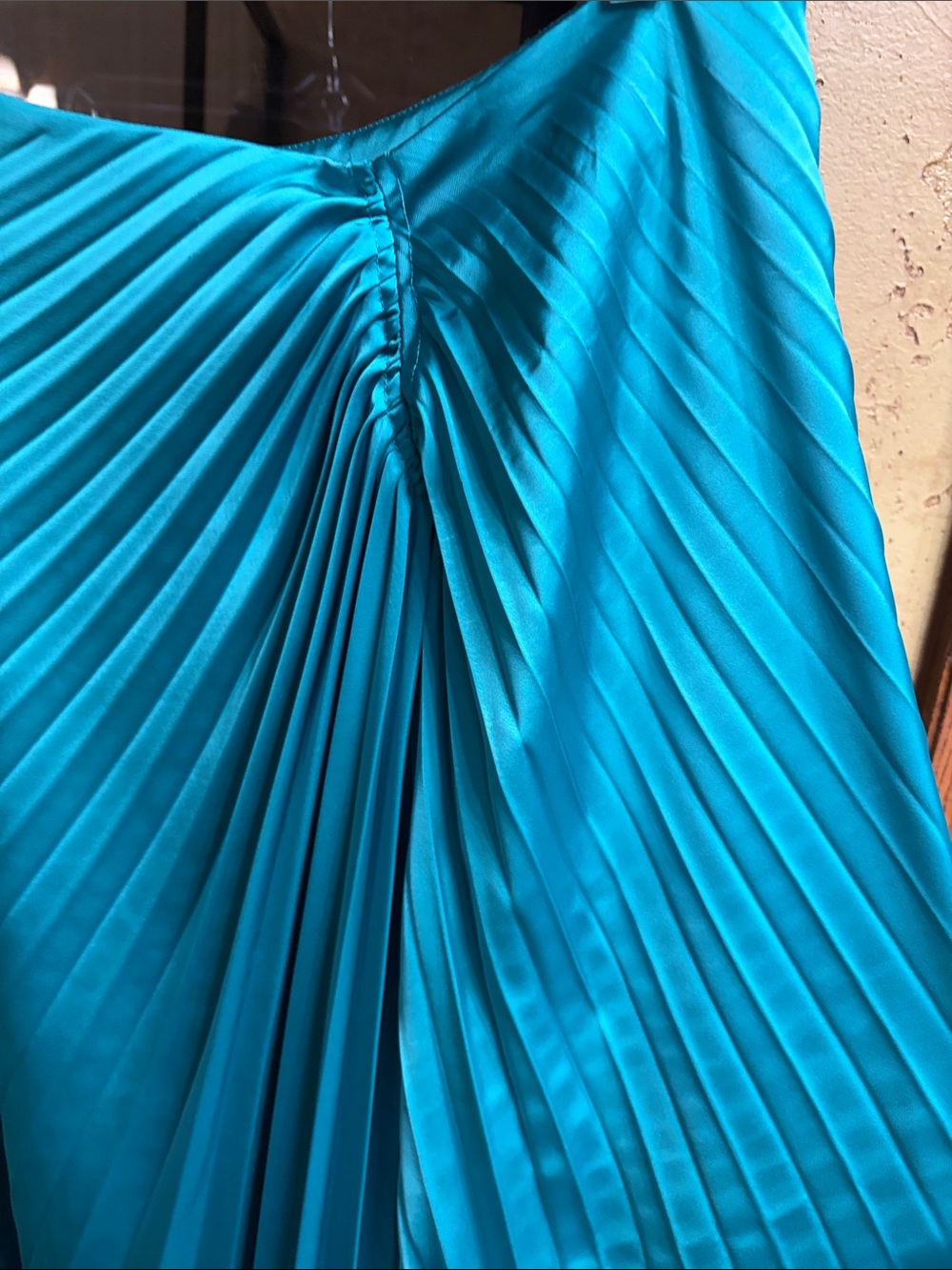 Worthington Teal Pleated Midi Skirt - Picture 4 of 6